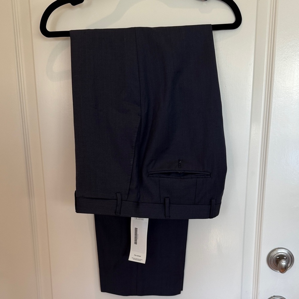 Canali Dark Gray Dress Pants